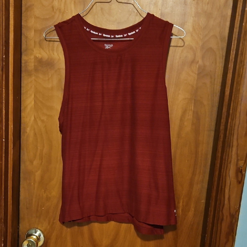 Reebok Maroon Athletic Tank